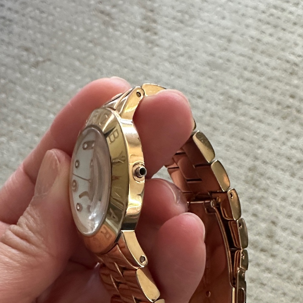 Marc By Marc Jacobs Amy Ladies Watch MBM3056 Gold/Rose Gold - Picture 7 of 8